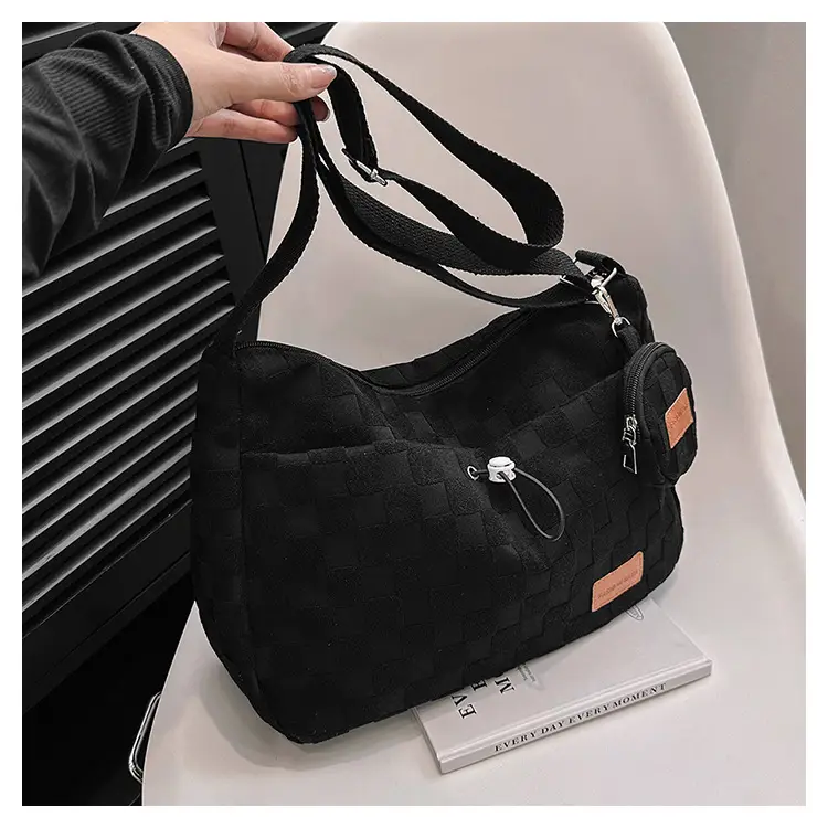 2023 Korean Style Light Blue Shoulder Bag with Crossbody Strap — feature 23