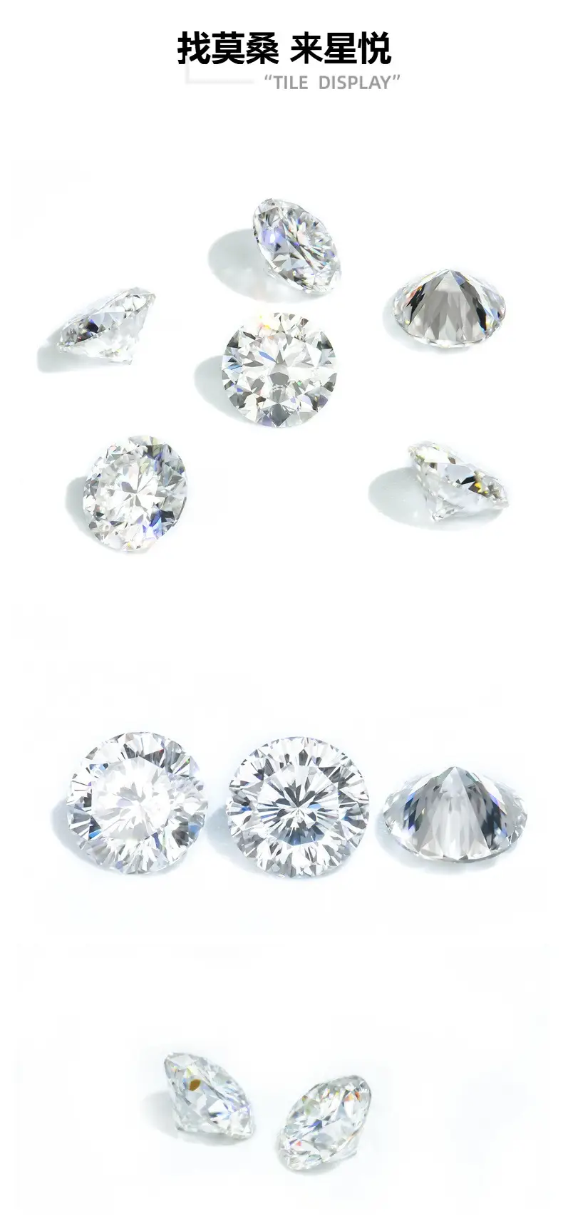 1 Carat Moissanite Fancy Cut Def Color Vvs Bare Stone — feature 2
