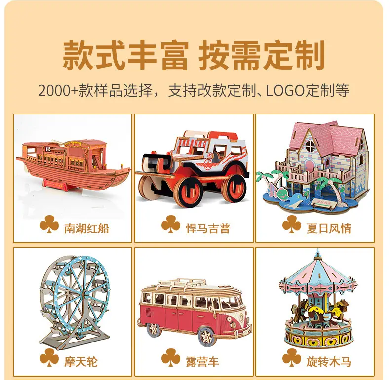 Ming Dynasty Wooden 3D Puzzle Ship Toy — feature 8
