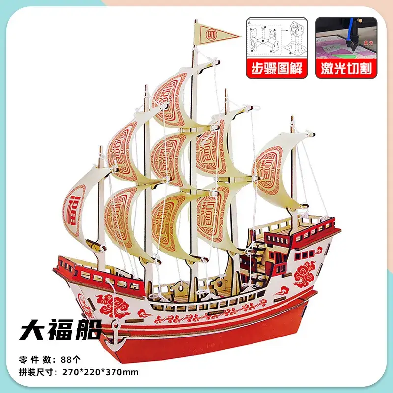 Big Fortune ship + step diagram