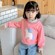 2024 Korean Style Girls Cartoon Dog T-Shirt Black — feature 7