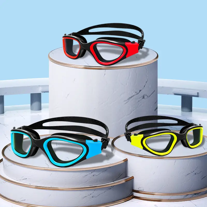 Whale Waterproof Swimming Goggles Yellow Anti-Fog - Image 14