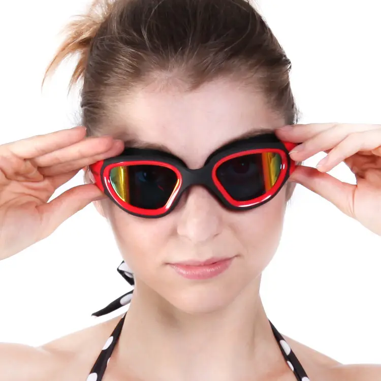 Whale Waterproof Swimming Goggles Yellow Anti-Fog - Image 15