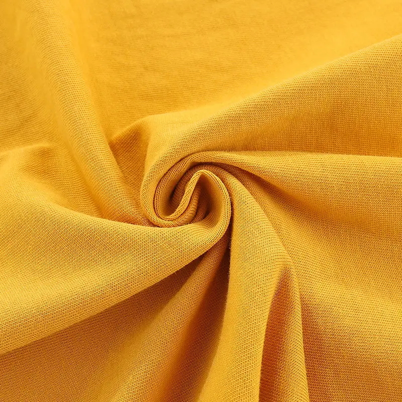 Yellow Cotton Sleeveless T-Shirt with "運動" Print - Image 6