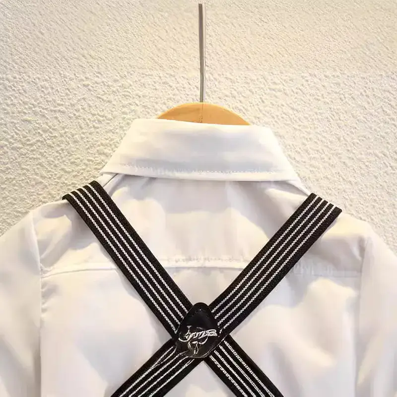 Children's Blue Striped Strap Suit Summer Boys - Image 6