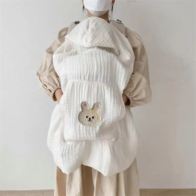 Baby Hooded Quilt with Mosquito Repellent Winter Blanket - Image 5