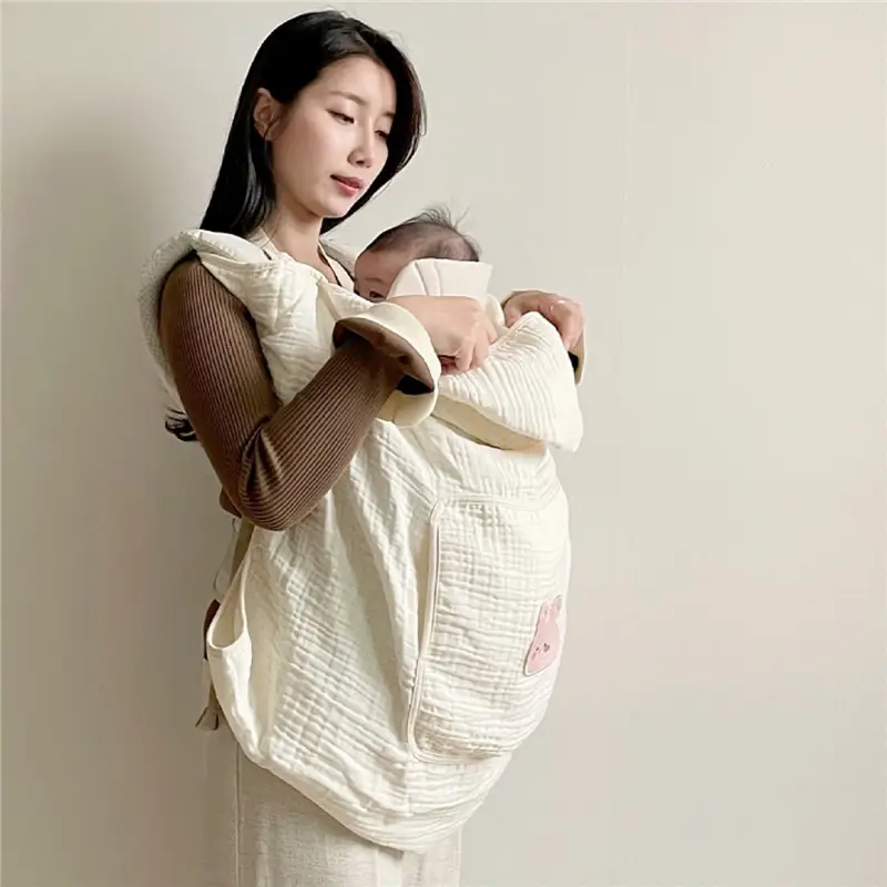 Baby Hooded Quilt with Mosquito Repellent Winter Blanket - Image 8