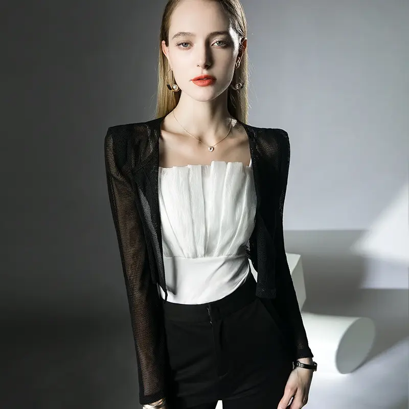 Black Strappy Top for Women Summer Wear - Image 4