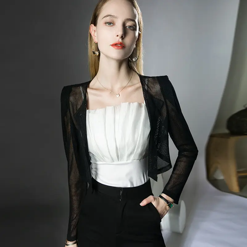 Black Strappy Top for Women Summer Wear - Image 6