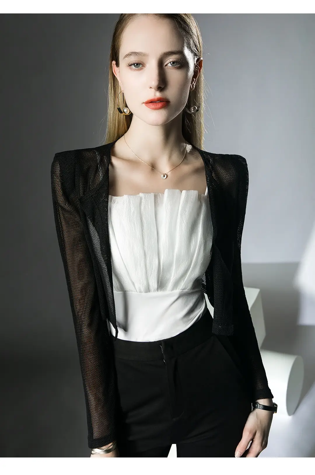 Black Strappy Top for Women Summer Wear — feature 11