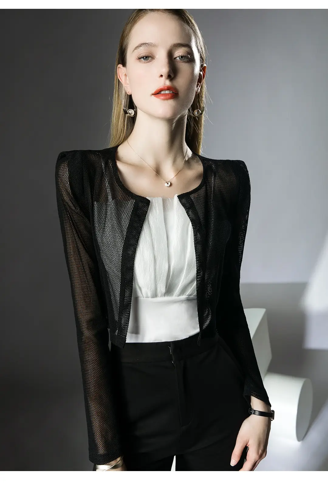 Black Strappy Top for Women Summer Wear — feature 8