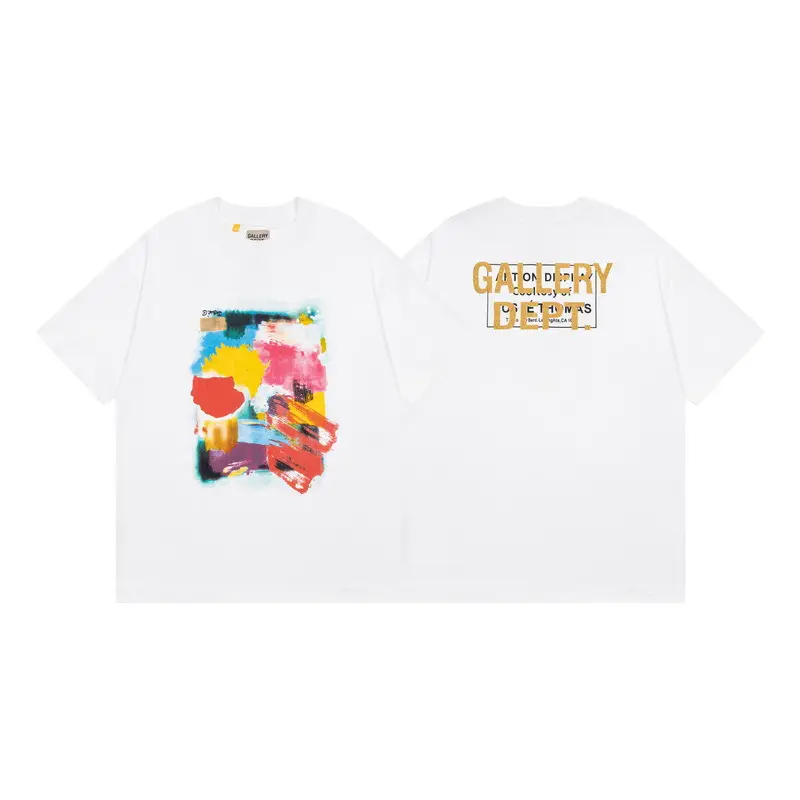 GALLERY DEPT Retro Skull Print T-Straps White