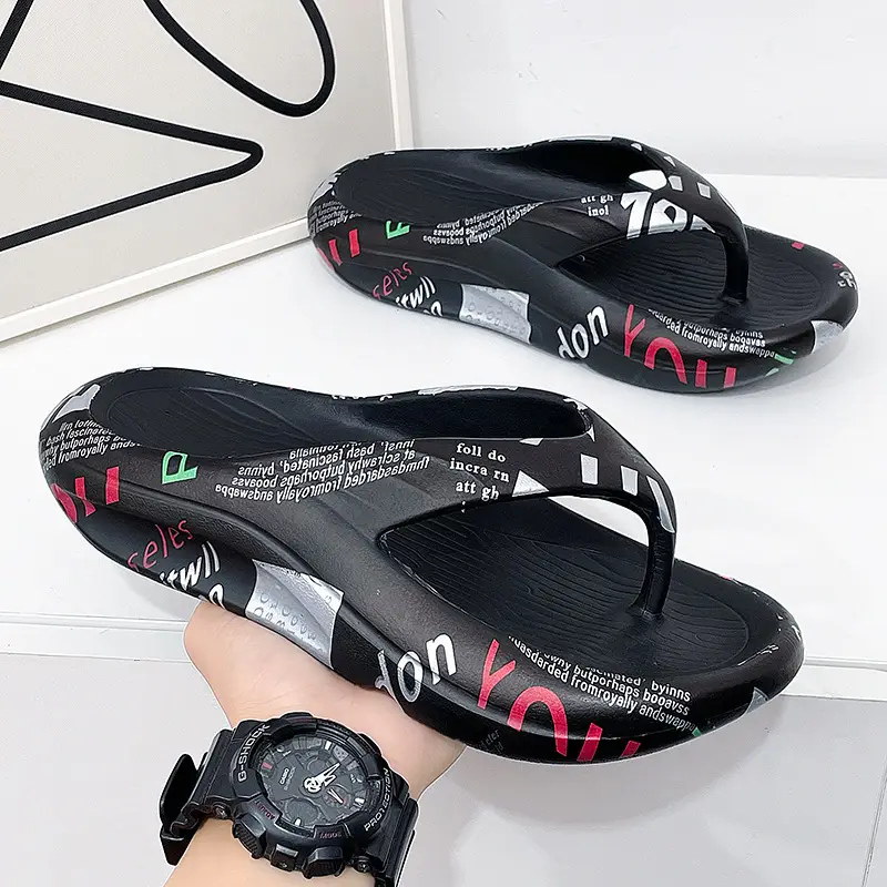 2023 New Cross-border Flip Flops Lightweight Breathable