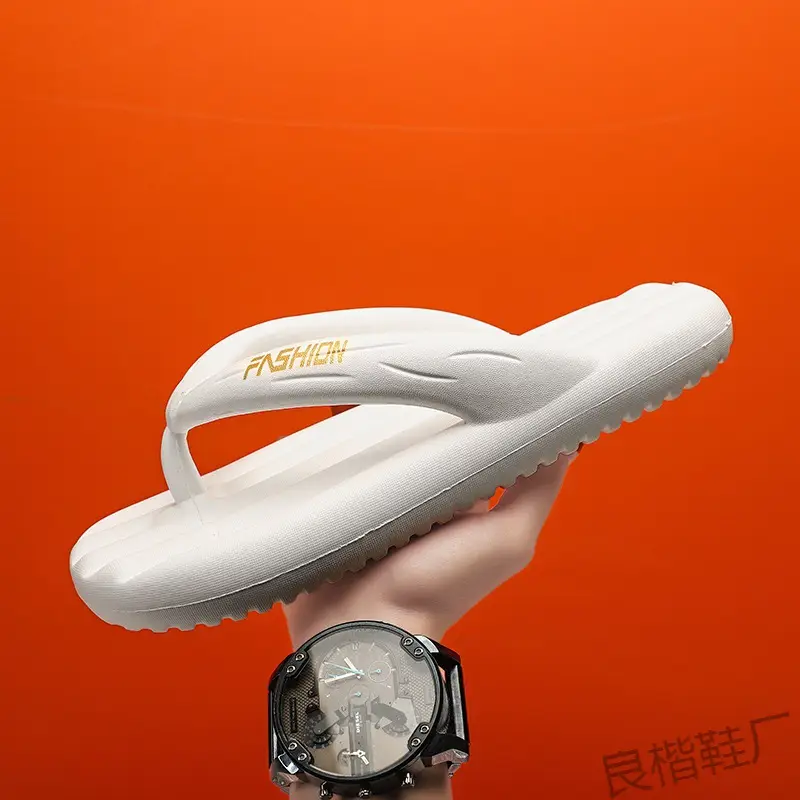 Men Women White Non-Slip Flip Flops Summer