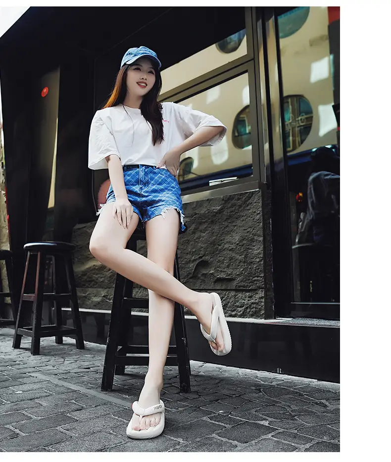 Men Women White Non-Slip Flip Flops Summer — feature 12