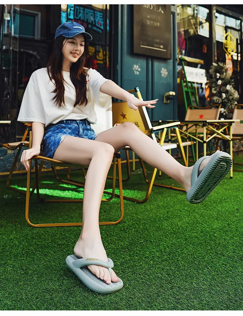 Men Women White Non-Slip Flip Flops Summer — feature 19