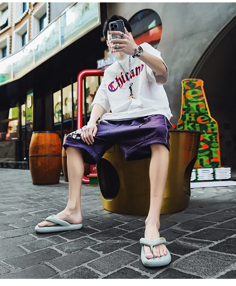 Men Women White Non-Slip Flip Flops Summer — feature 20