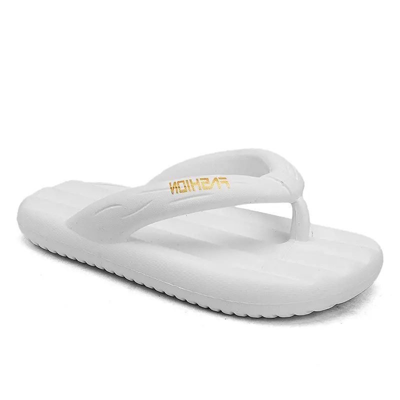 Men Women White Non-Slip Flip Flops Summer