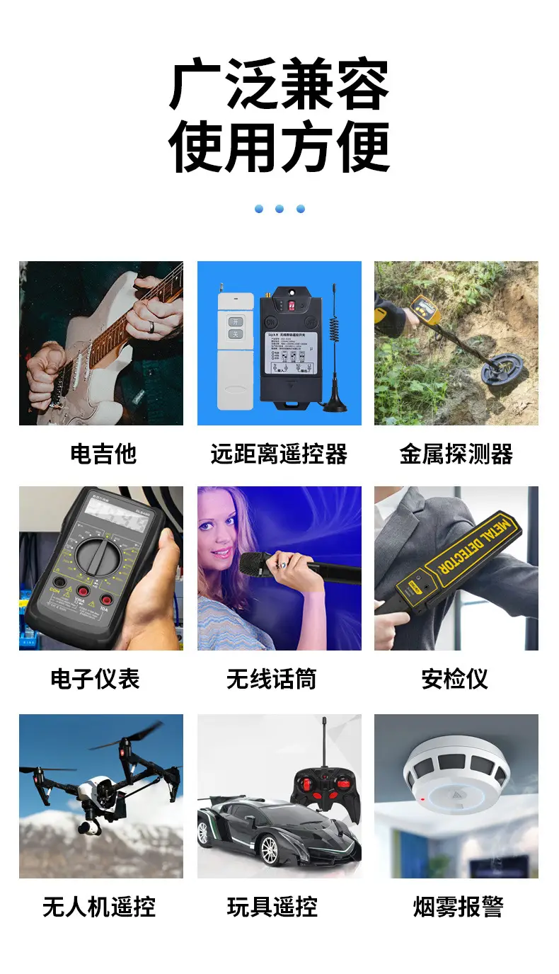 Multiple 9V3780Mwh Rechargeable Battery Instrument Multimeter Microphone Battery Type-C Port Lithium Battery — feature 6