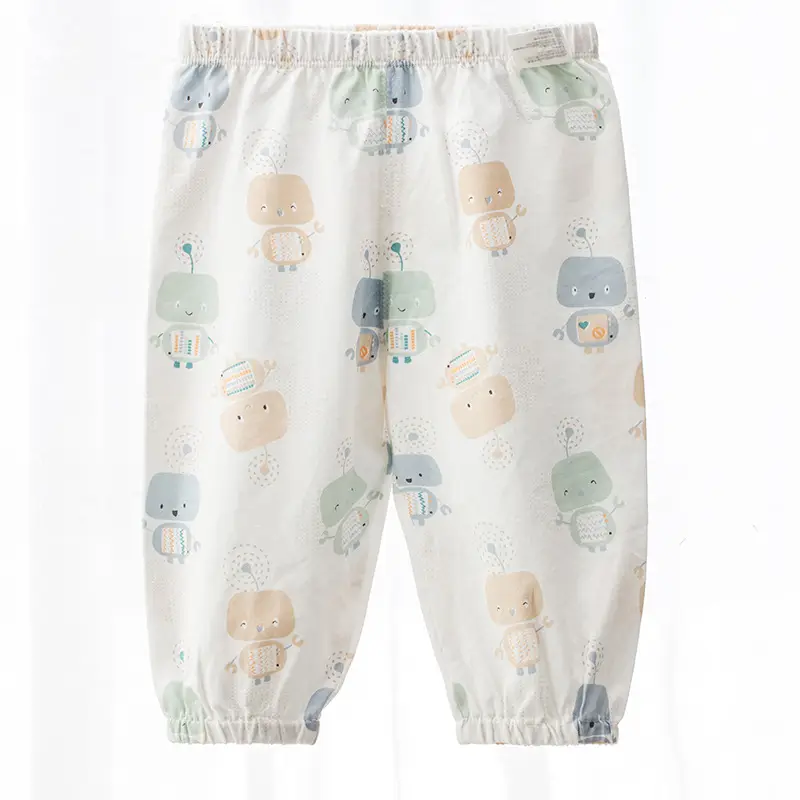 Baby Cotton Trousers Anti-Mosquito Summer Wear - Image 2