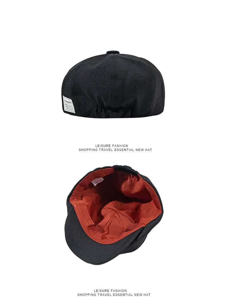 Vintage Coffee Beret Women Spring Summer Hat — feature 8