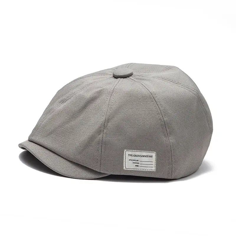 Vintage Coffee Beret Women Spring Summer Hat