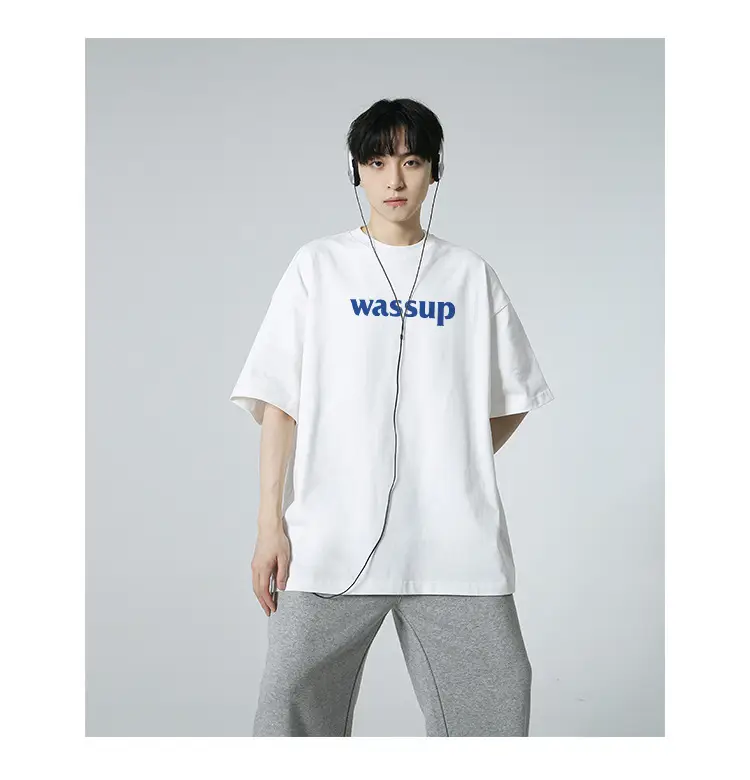 WASSUP HEODS Dark Green T-Shirt Men Women Heavy Cotton Loose — feature 10