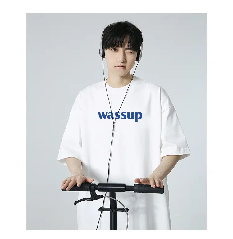WASSUP HEODS Dark Green T-Shirt Men Women Heavy Cotton Loose — feature 11