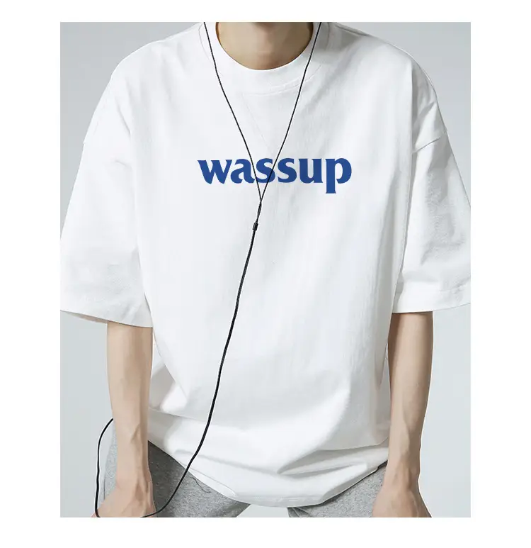 WASSUP HEODS Dark Green T-Shirt Men Women Heavy Cotton Loose — feature 12