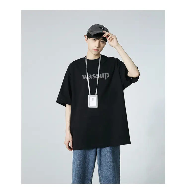 WASSUP HEODS Dark Green T-Shirt Men Women Heavy Cotton Loose — feature 16