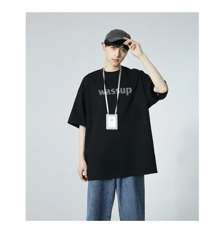 WASSUP HEODS Dark Green T-Shirt Men Women Heavy Cotton Loose — feature 17