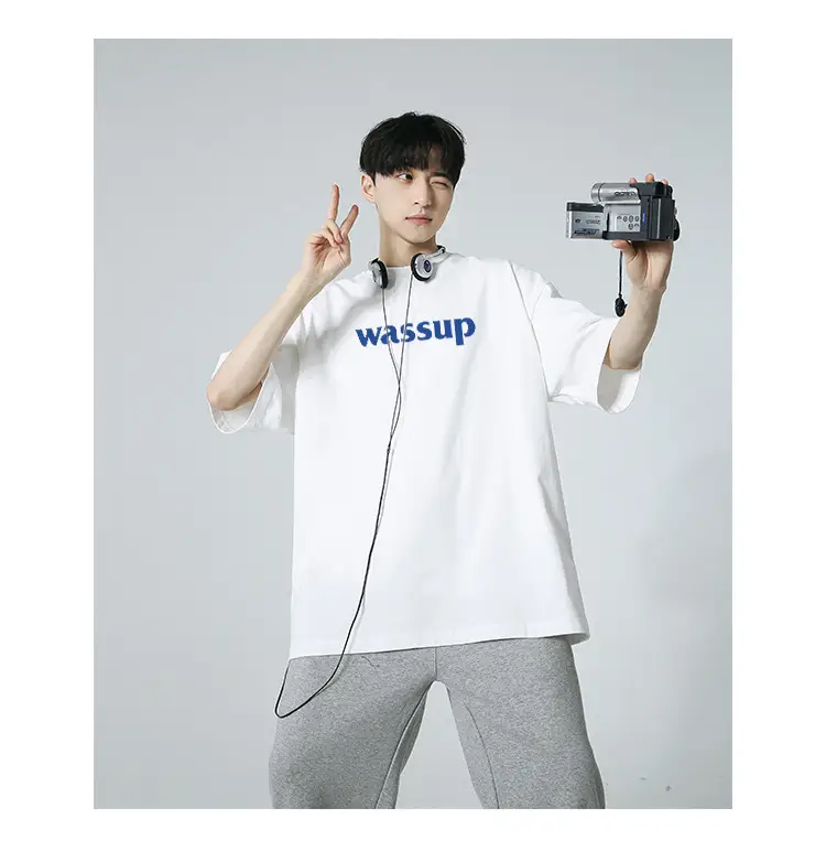 WASSUP HEODS Dark Green T-Shirt Men Women Heavy Cotton Loose — feature 7