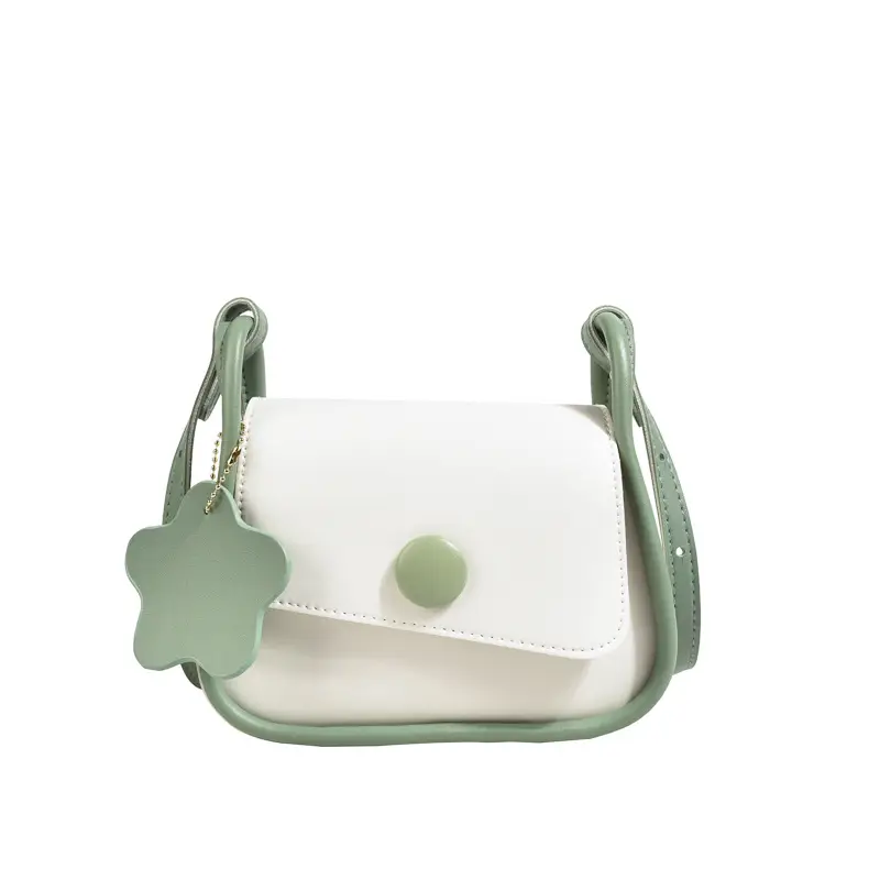 Women Crossbody Bag White Green 2026 Summer - Image 9