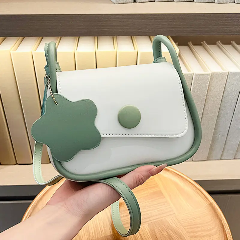 Women Crossbody Bag White Green 2026 Summer - Image 2