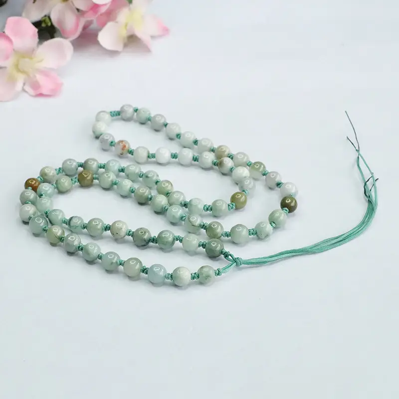 Guan Yu Natural Jade Necklace Pendant Hanging Chain with Cord Bead Chain Sweater Chain Factory Wholesale Dropshipping S3032312 — feature 11