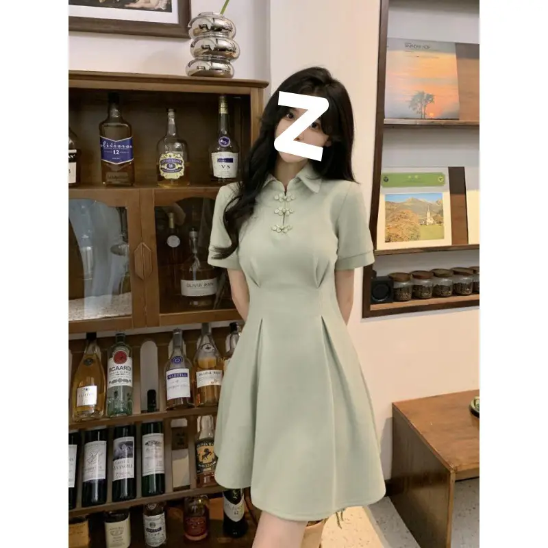 Summer New Women's Plus Size Hepburn Style Dress