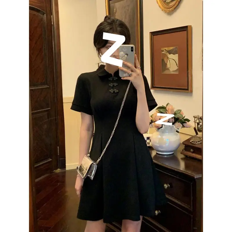 Summer New Women's Plus Size Hepburn Style Dress
