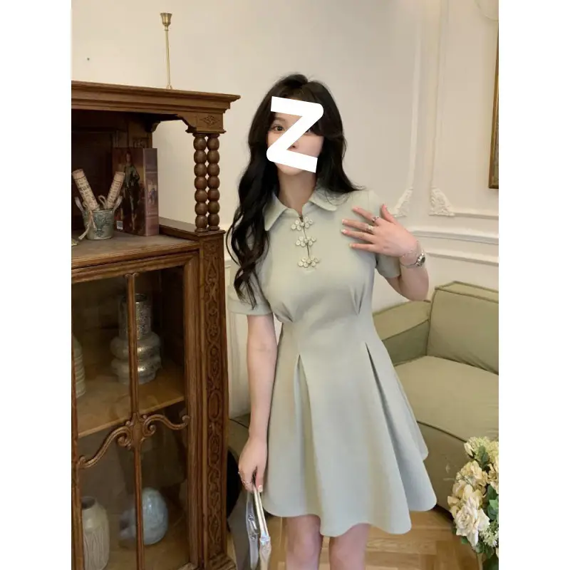 Summer New Women's Plus Size Hepburn Style Dress
