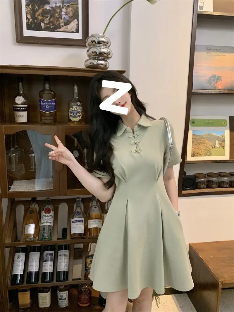 Summer New Women's Plus Size Hepburn Style Dress — feature 12