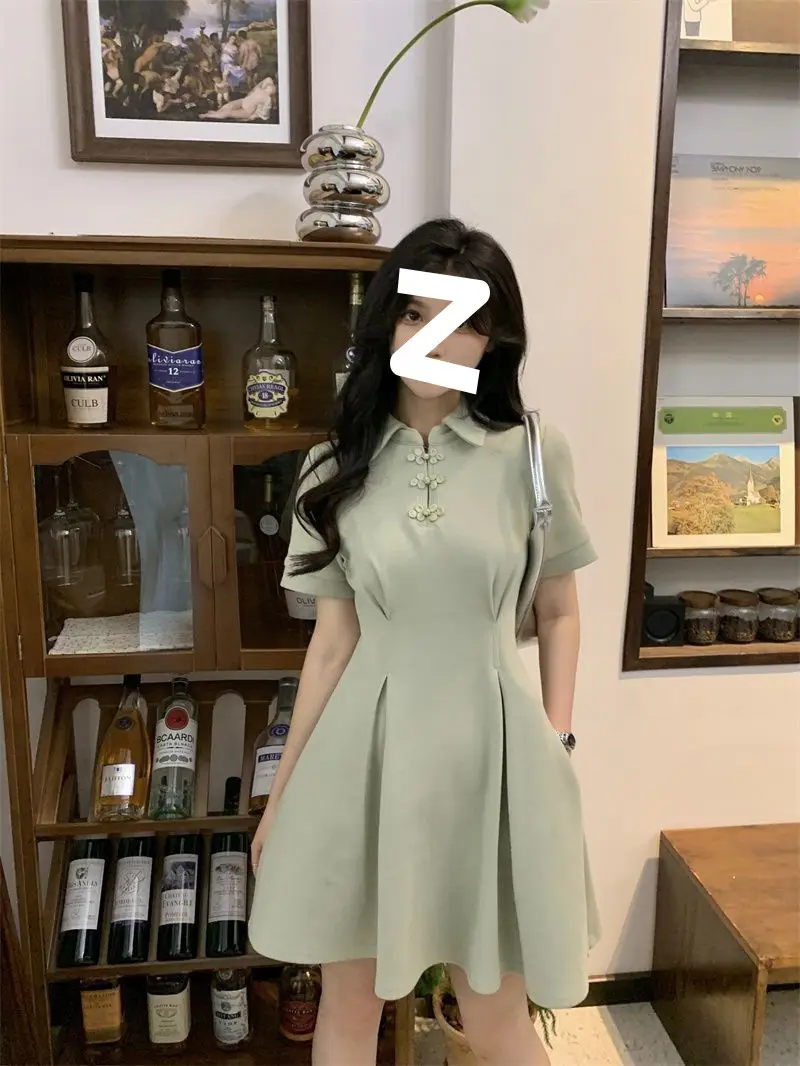 Summer New Women's Plus Size Hepburn Style Dress — feature 13