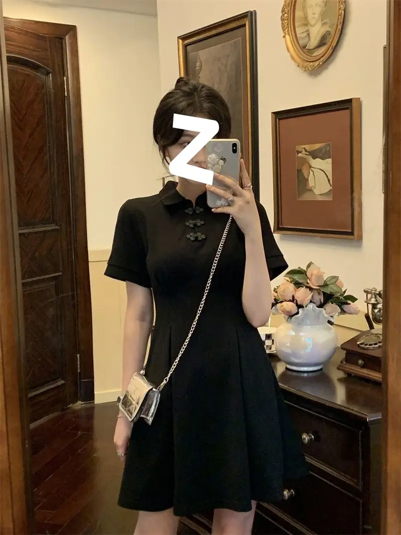Summer New Women's Plus Size Hepburn Style Dress — feature 2