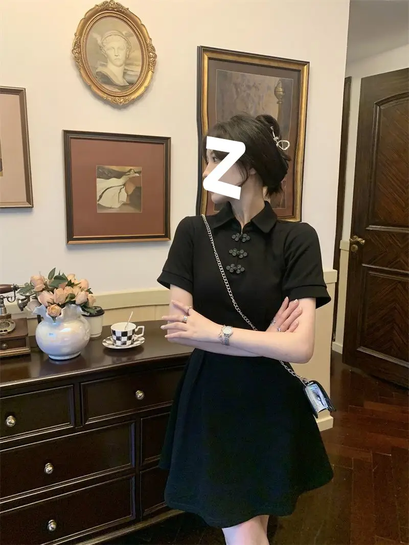 Summer New Women's Plus Size Hepburn Style Dress — feature 4