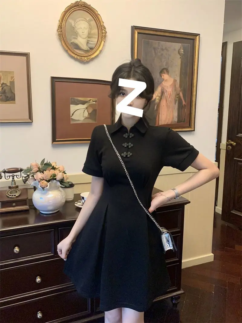 Summer New Women's Plus Size Hepburn Style Dress — feature 5
