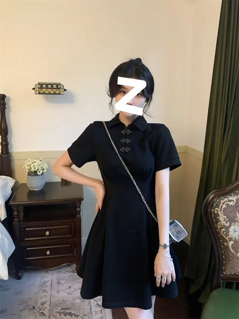 Summer New Women's Plus Size Hepburn Style Dress — feature 6