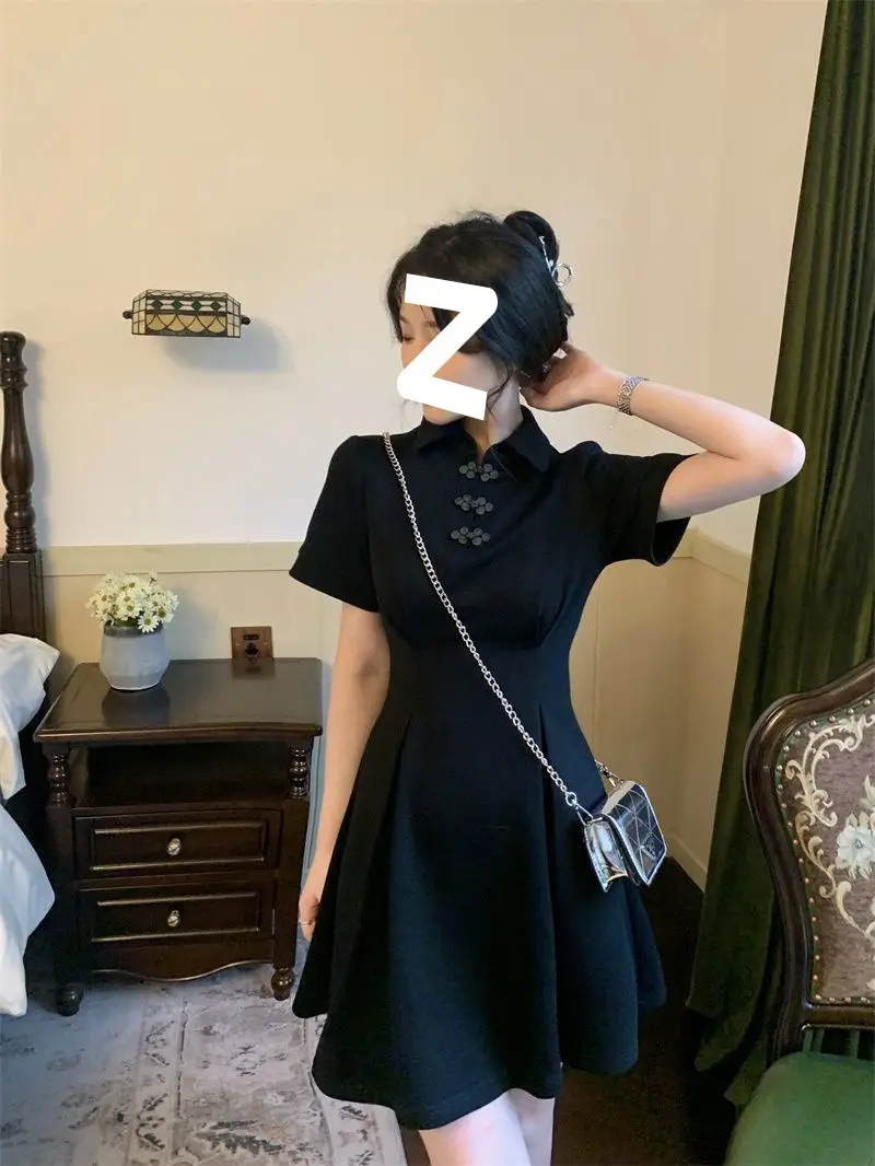 Summer New Women's Plus Size Hepburn Style Dress — feature 7