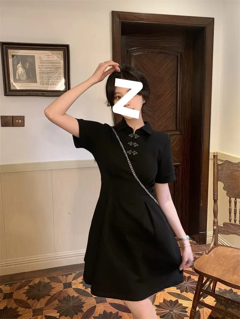 Summer New Women's Plus Size Hepburn Style Dress — feature 9