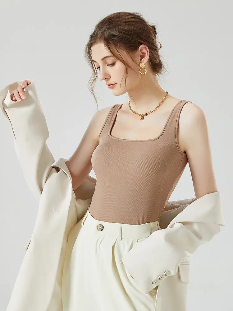 Women's Summer Camisole Bra with Chest Pad Sun Protective