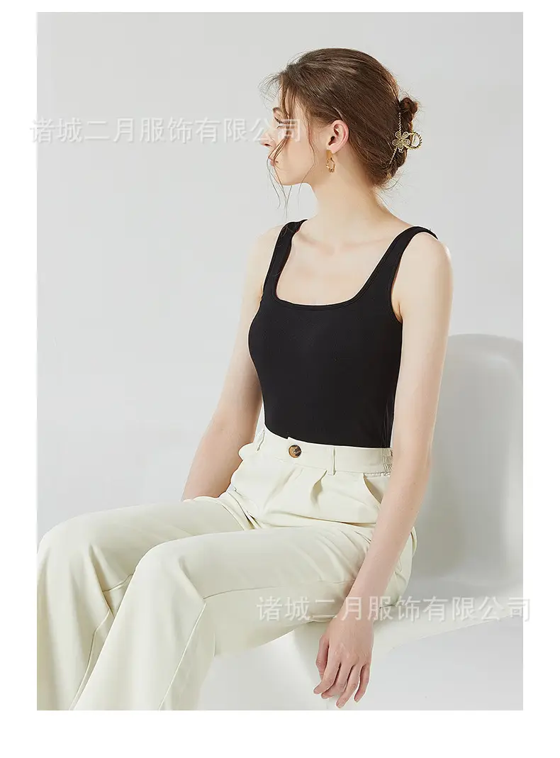 Women's Summer Camisole Bra with Chest Pad Sun Protective — feature 22