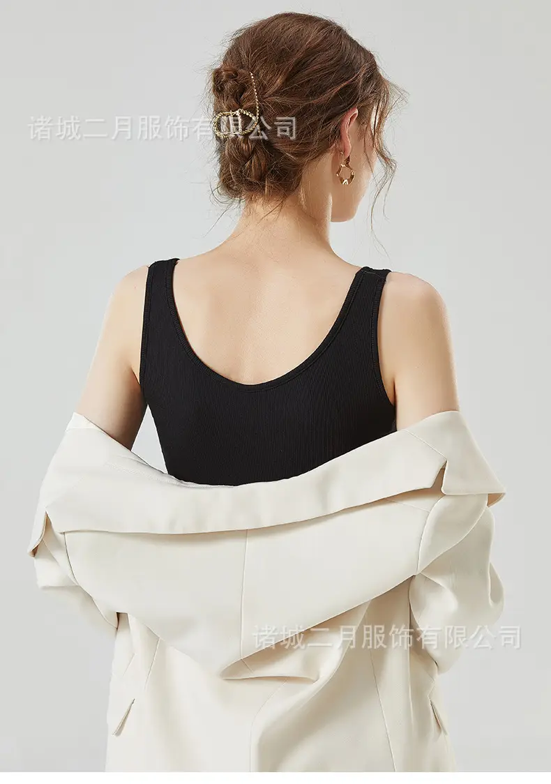 Women's Summer Camisole Bra with Chest Pad Sun Protective — feature 23