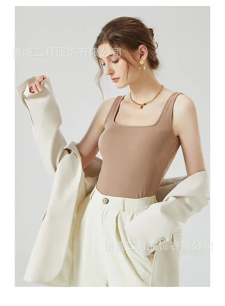 Women's Summer Camisole Bra with Chest Pad Sun Protective — feature 25